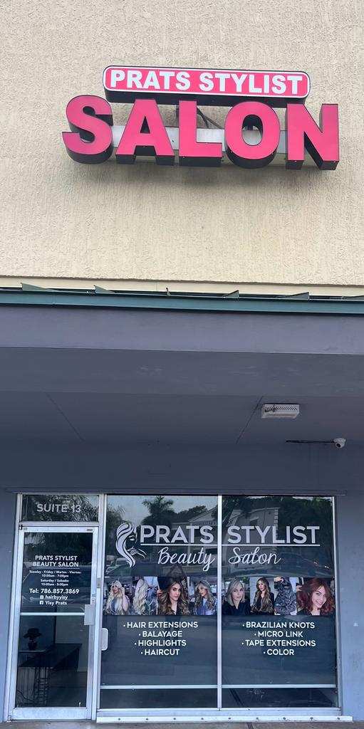 Prats Stylist Beauty Salon storefront in Hialeah